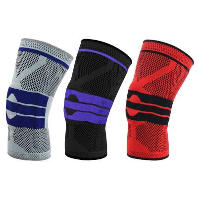 2020 Hot sale Comfort Anti Slip Compression Knitting Knee Brace Support Sleeve For Pain Relief Sports, Running, Jogging, Lifting