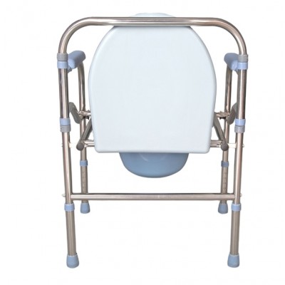 Rehabilitation Therapy Supplies adjustable easy toilet seat commode chair